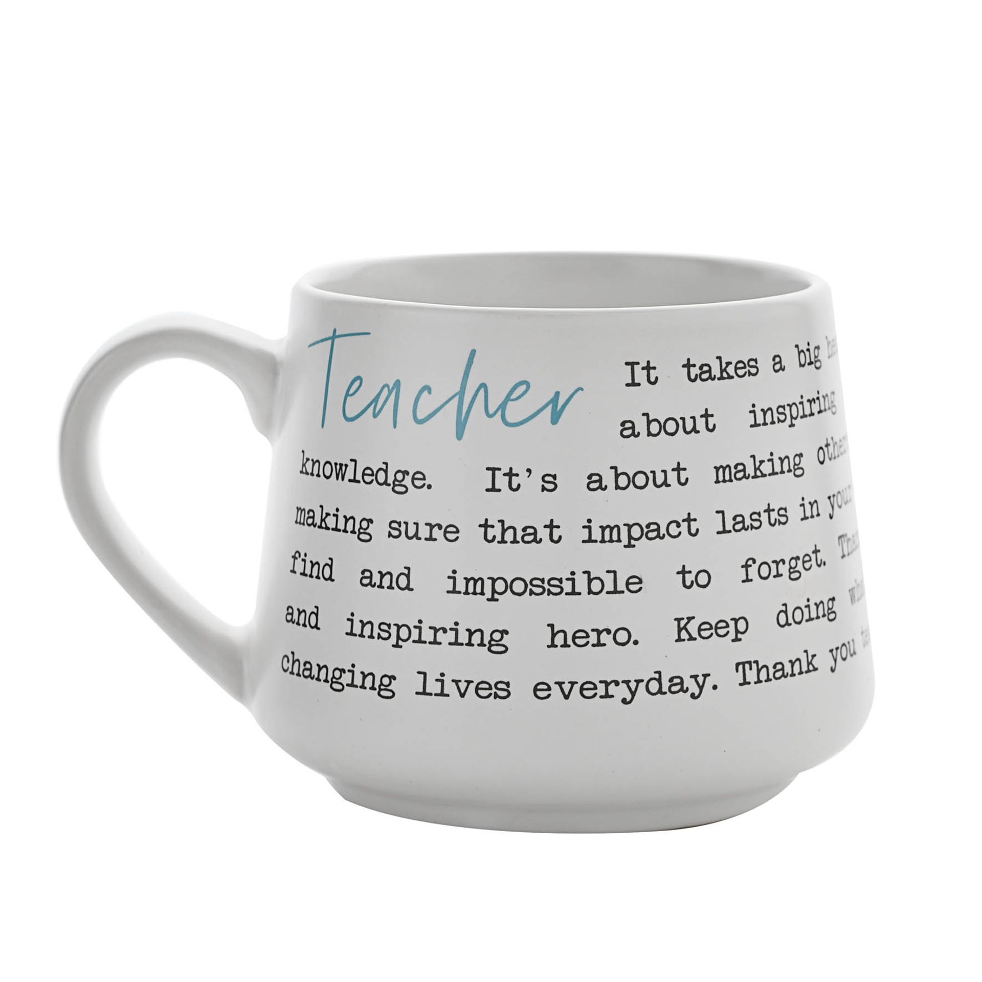 Widdop Gifts Teacher Stoneware Novelty Gift Mug