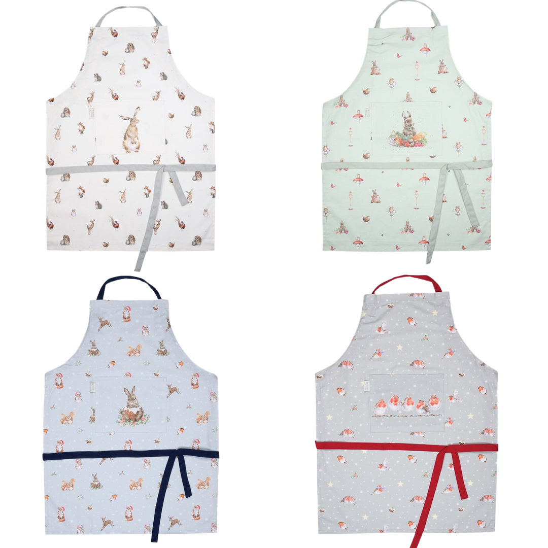 Wrendale Designs Illustrated Kitchen Aprons - Choice of Design