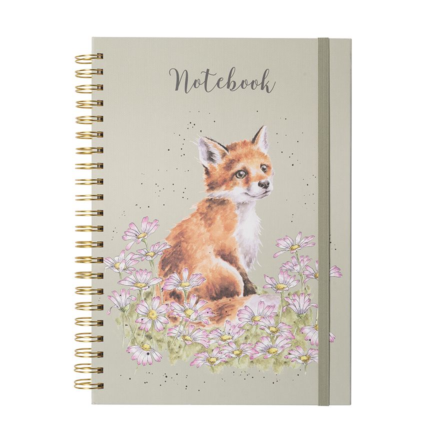 Wrendale Designs A4 Notebook - Daisy Fox Design