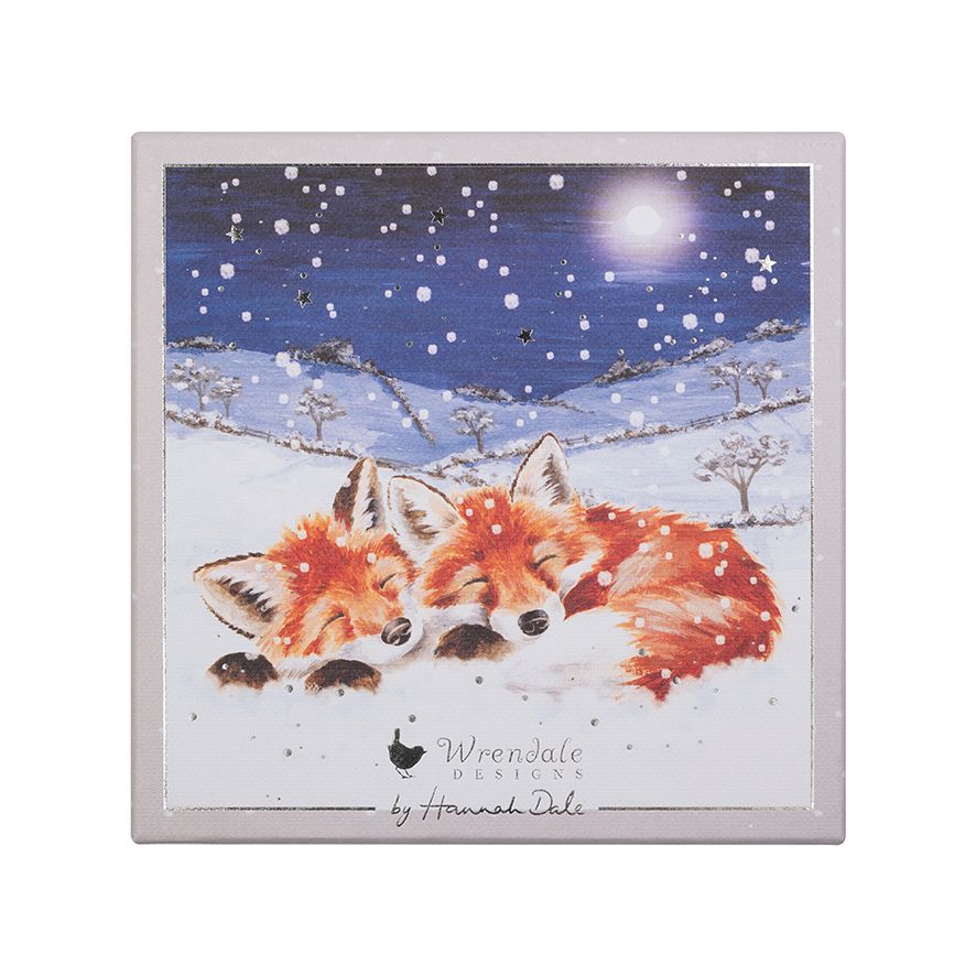 Wrendale Designs Foxes in the Snow Luxury Boxed Christmas Cards