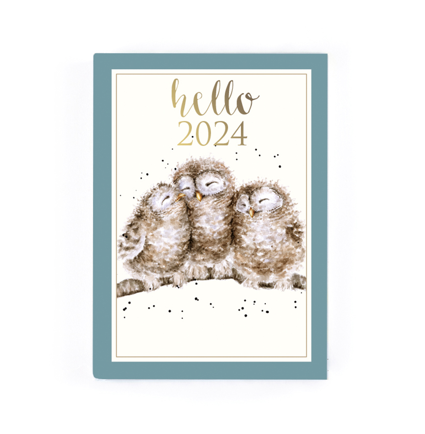 Wrendale Designs Hello 2024 Hard Back Diary