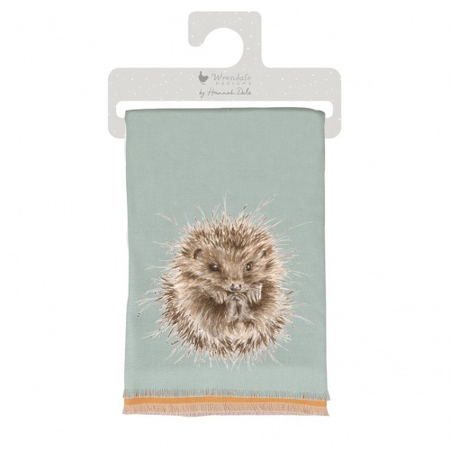 Wrendale Designs Hedgehog Design Winter Scarf with Gift Bag