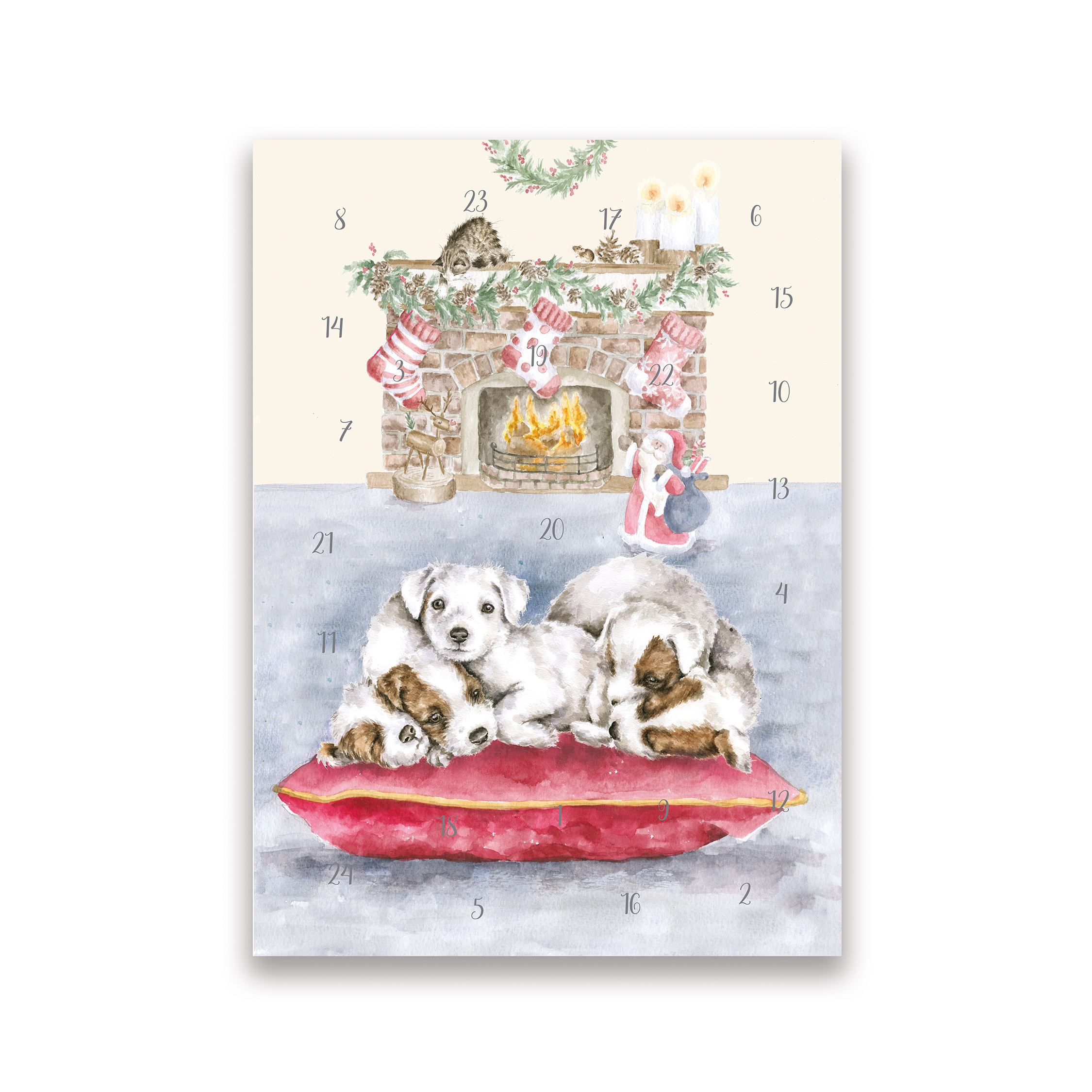 Wrendale Designs All I want for Christmas Advent Christmas Card