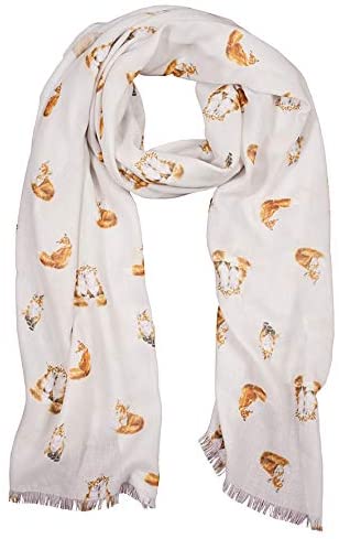 Wrendale Designs 'Born To Be Wild' Fox Scarf