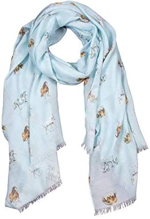 Wrendale Designs 'Feathers and Forelocks' Horse Scarf