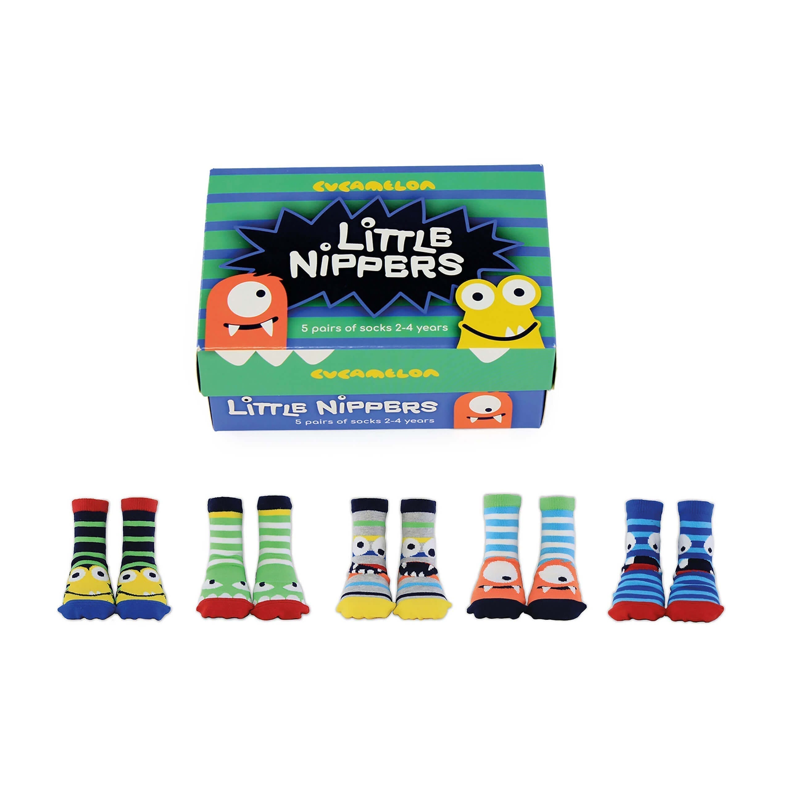 United Oddsocks Cucamelon Little Nippers Children's Socks - 2-4 Years