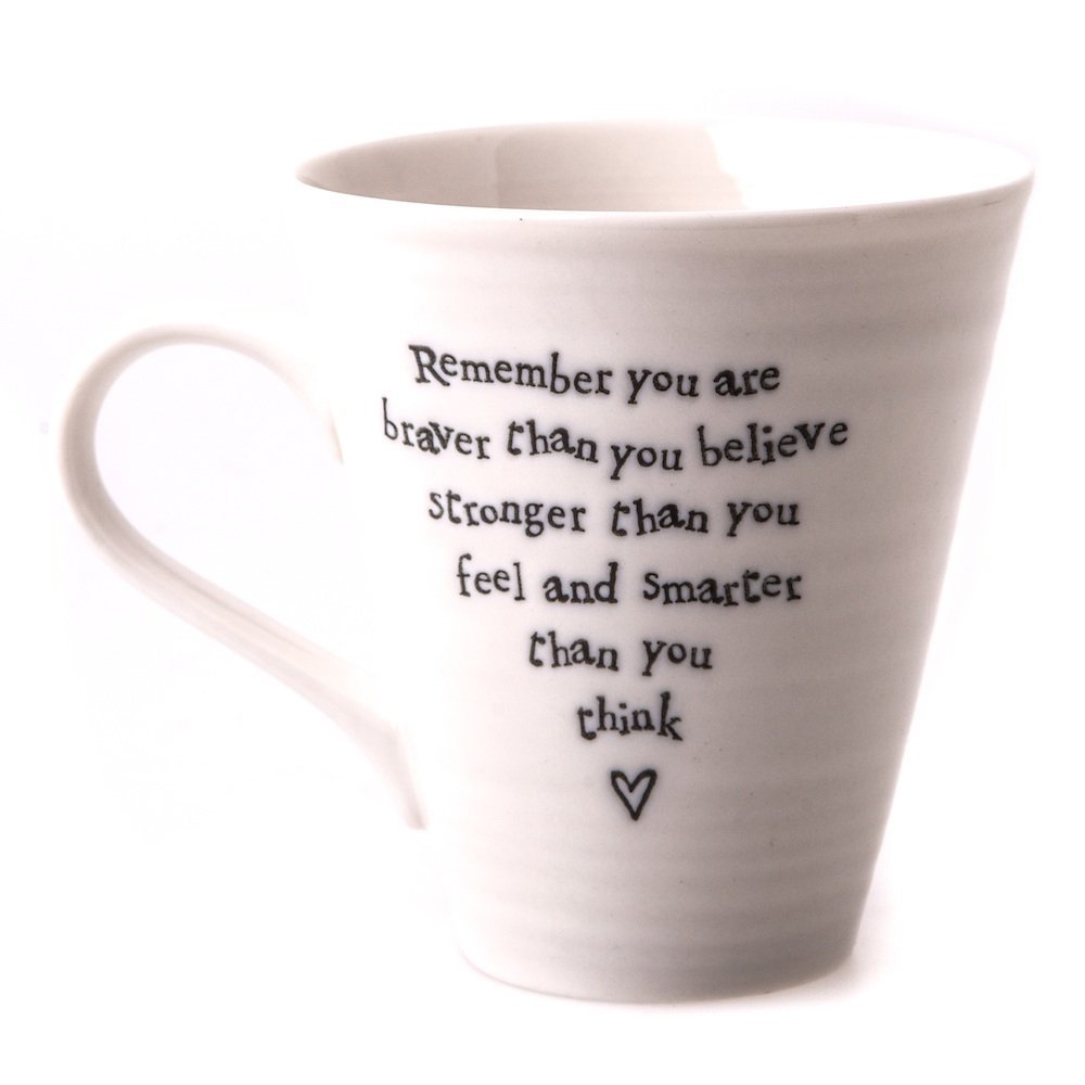 East of India You Are Braver Than You Believe Mug With Gift Box
