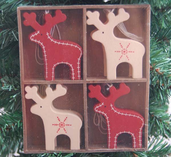 Heaven Sends Scandi Reindeer Christmas Tree Decorations