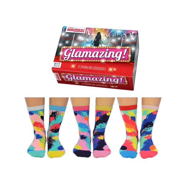 United Oddsocks Glamazing 6 Sparkling Women's Socks
