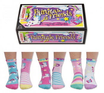 United Oddsocks - Fairytale Friends Childrens Odd Socks - Size 9-12