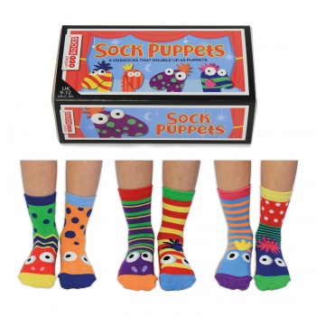 Childrens Sock Puppet Novelty Socks from United Oddsocks